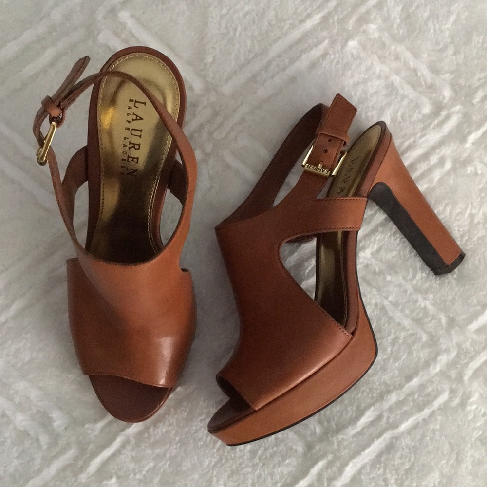 Lauren by Ralph Lauren platform heels